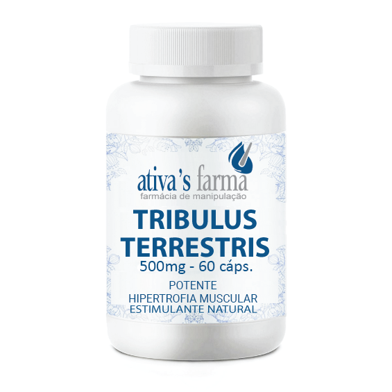 Tribulus Terrestris 500mg 60 Cápsulas Ativas Farma 